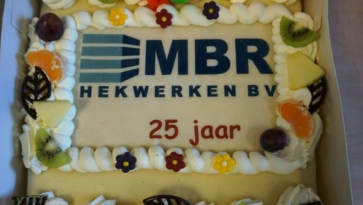 MBR Hekwerken viert haar 25 jarig jubileum
